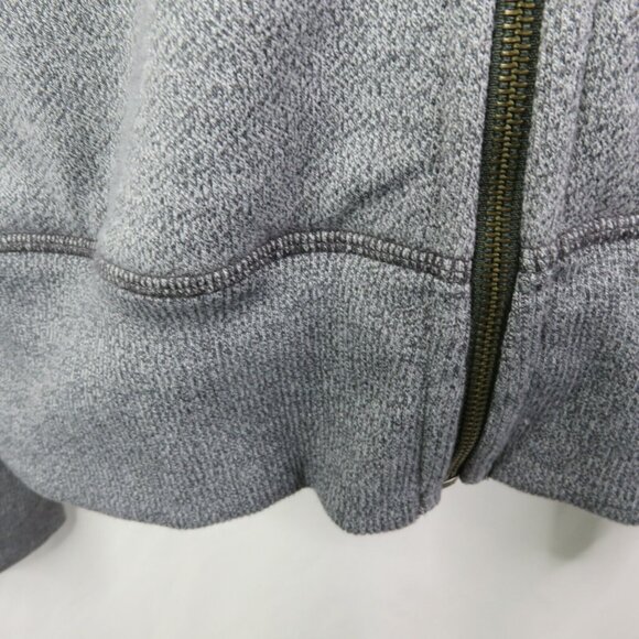 Patagonia Women's Zip Up Hoodie Sweatshirt Size XL Gray Cotton Blend Pockets - Picture 6 of 14